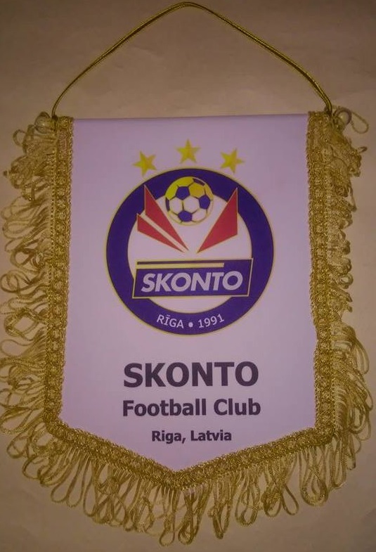 SKONTO FC lielie vimpeļi